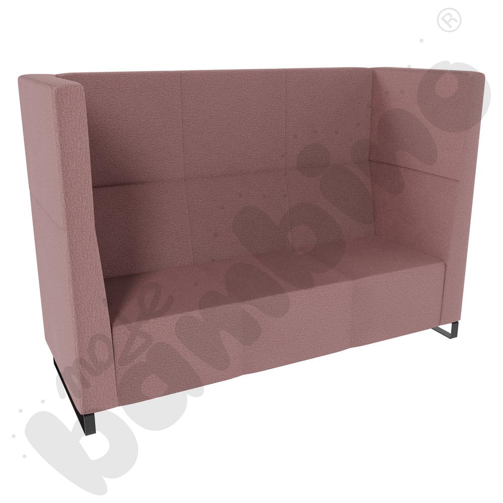 Sofa Universum 3-os. wys. 133 cm, 2 boki średnie, tkanina KG19