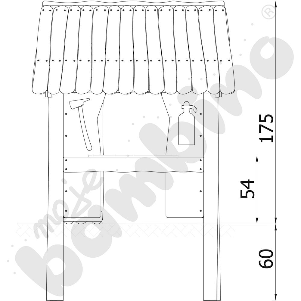 Domek straż Robinio