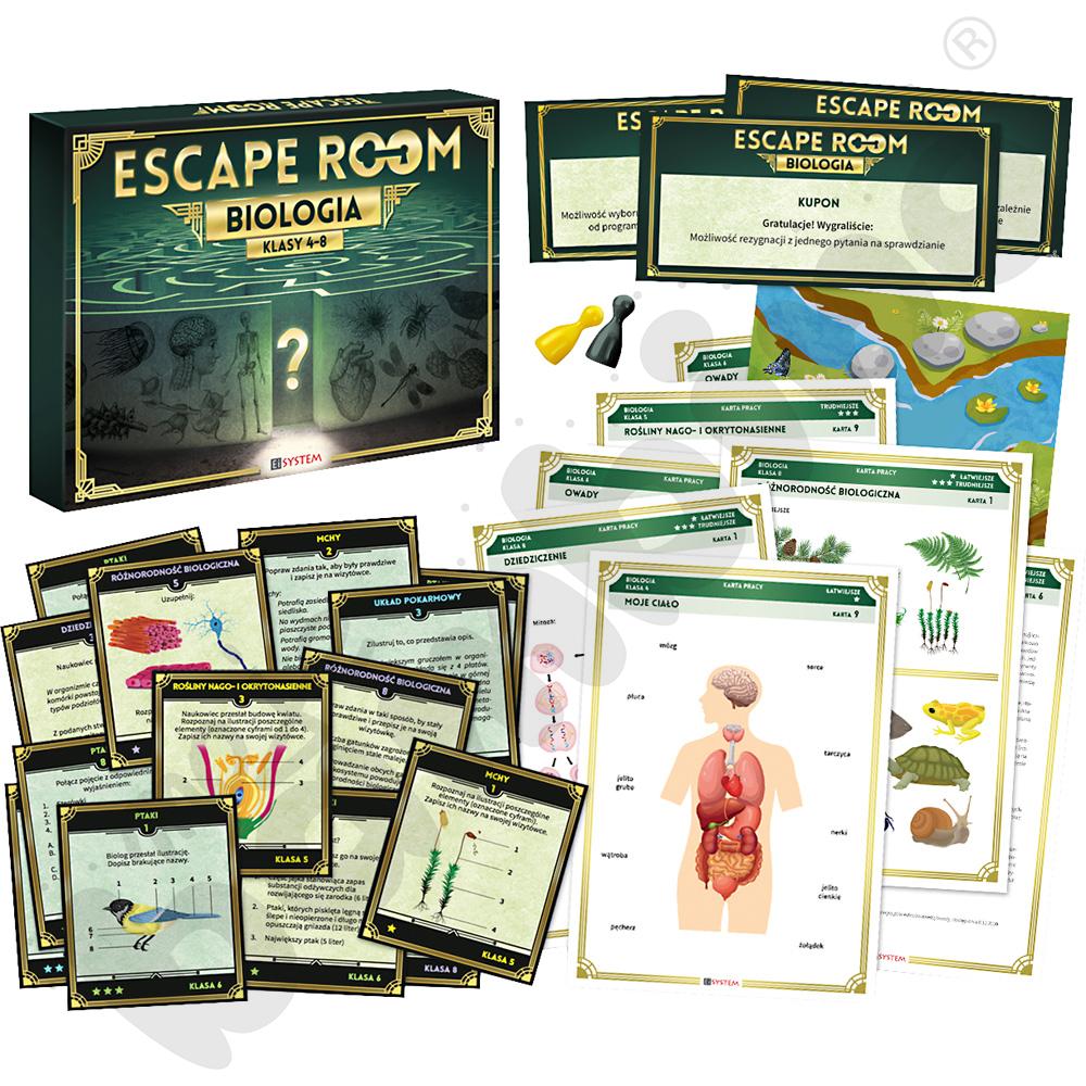 Szkolny escape room - biologia