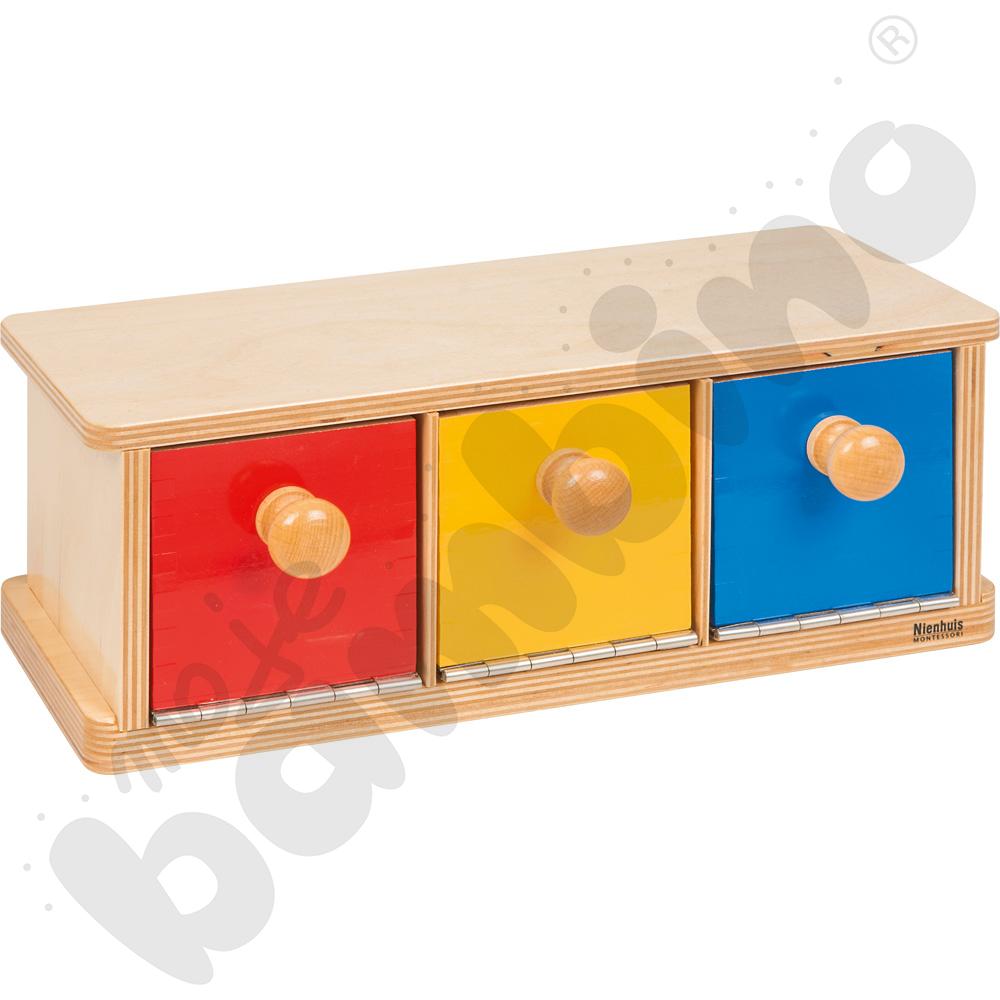 Pudełko z szufladkami Montessori