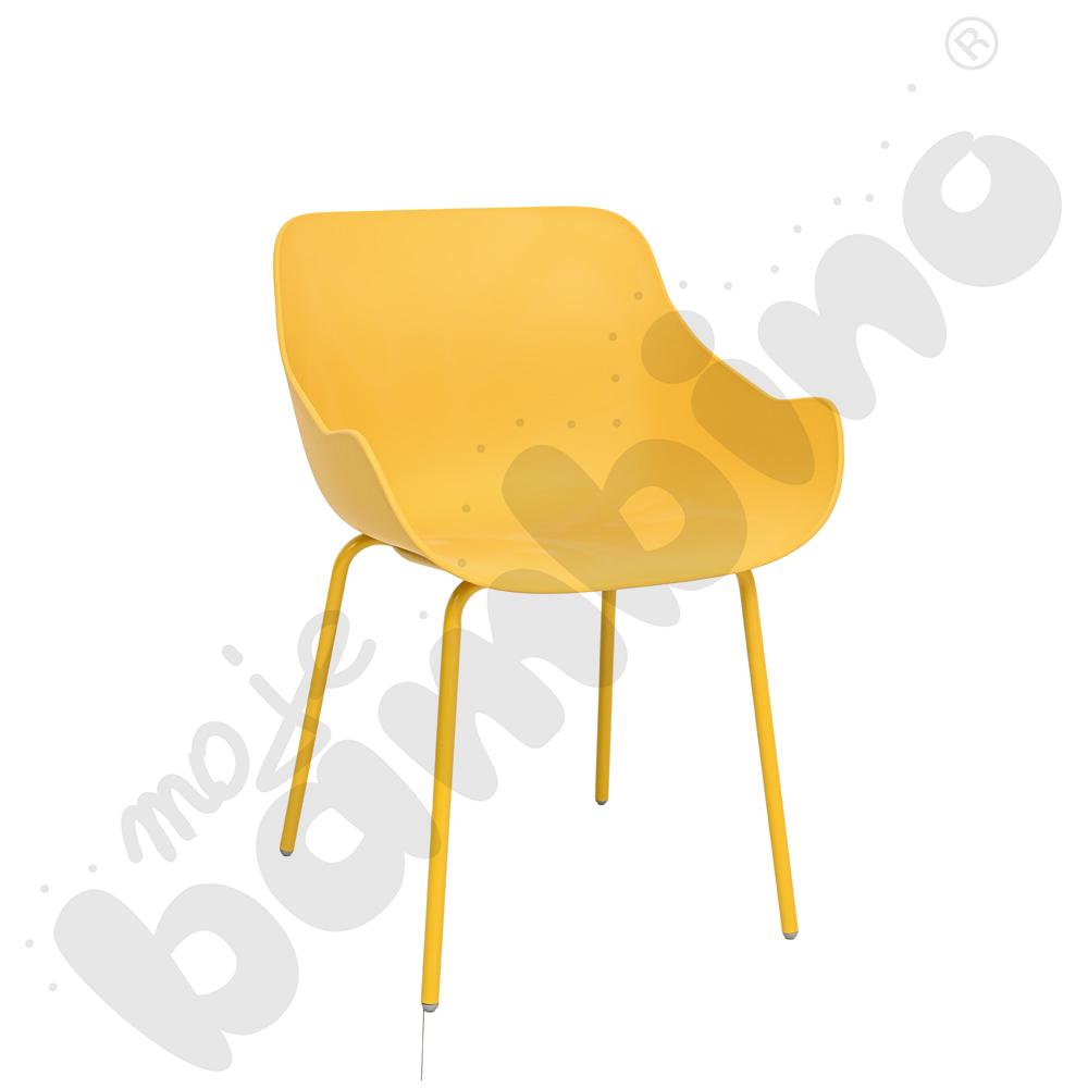 Krzesło Baltic Basic żółte