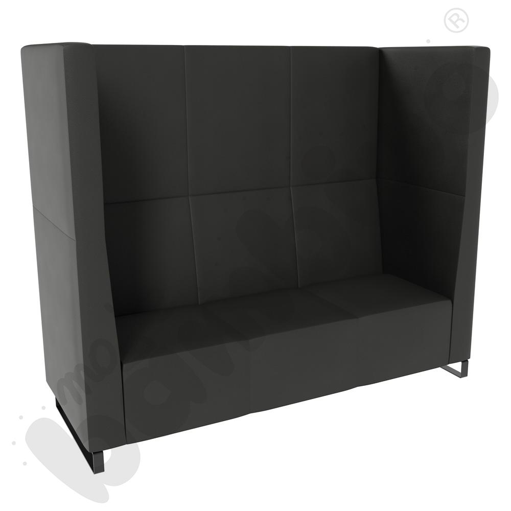 Sofa Universum 3-os. wys. 163 cm, 2 boki wysokie, tkanina MT01