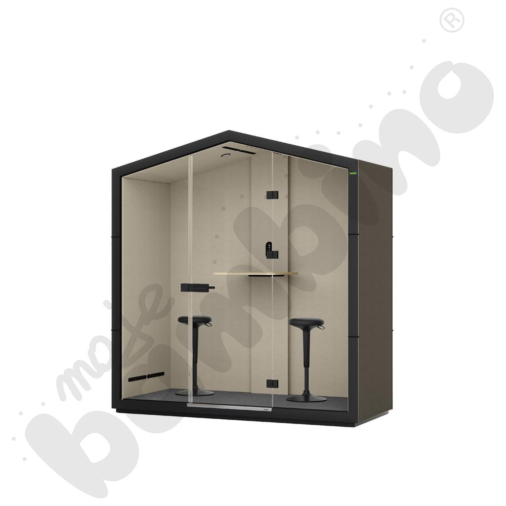 Budka akustyczna Silent Up 2-osobowa - latte