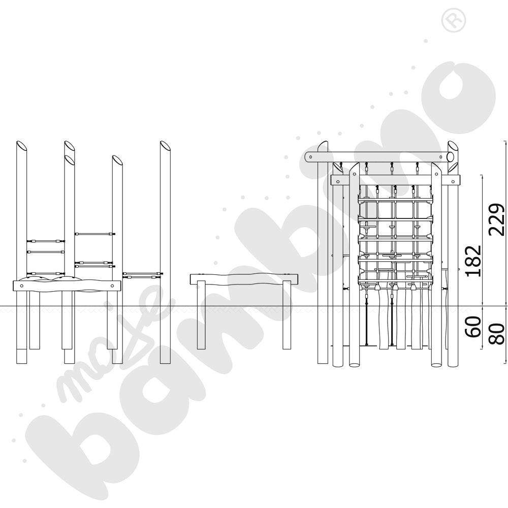 Tor przeszkód Robinio Tor przeszkód Robinio
