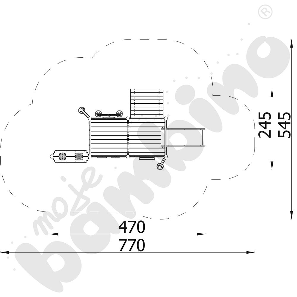 Robinio - zestaw do zabaw z piaskiem