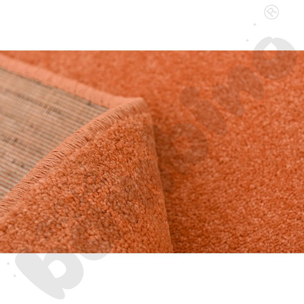 Dywan jednokolorowy - łososiowy 2 x 2 m