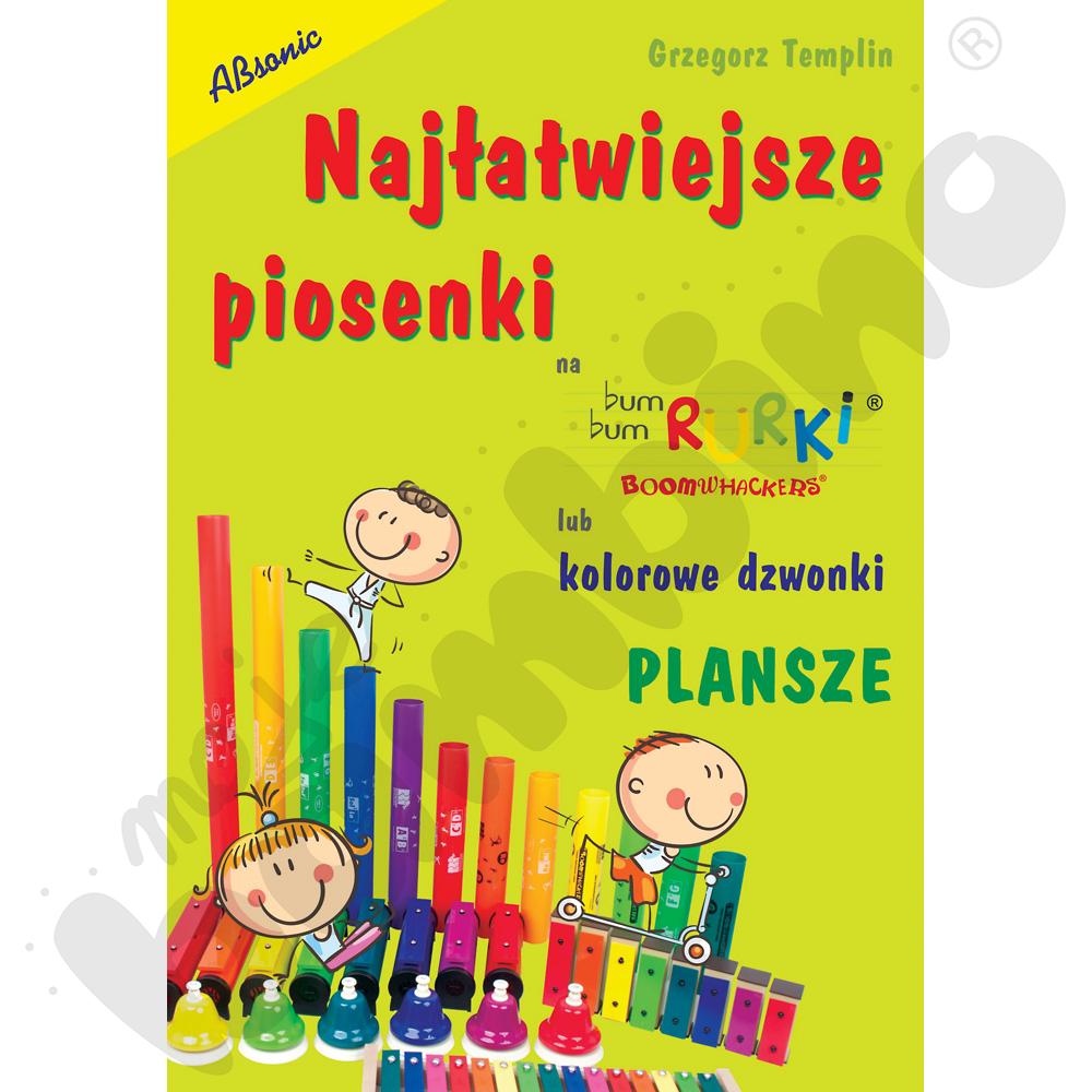 Najłatwiejsze piosenki na Bum Bum Rurki lub kolorowe dzwonki – Plansze