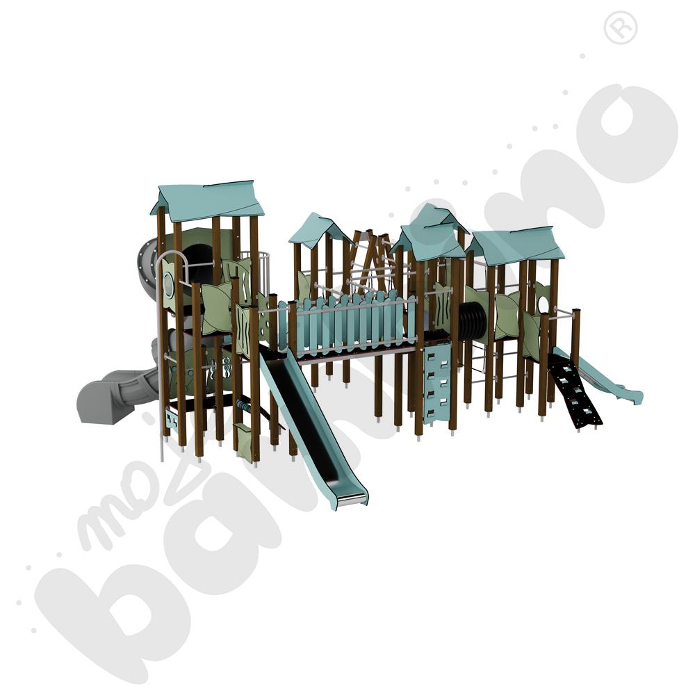 Zestaw Urbi 15, słupy drewniane C