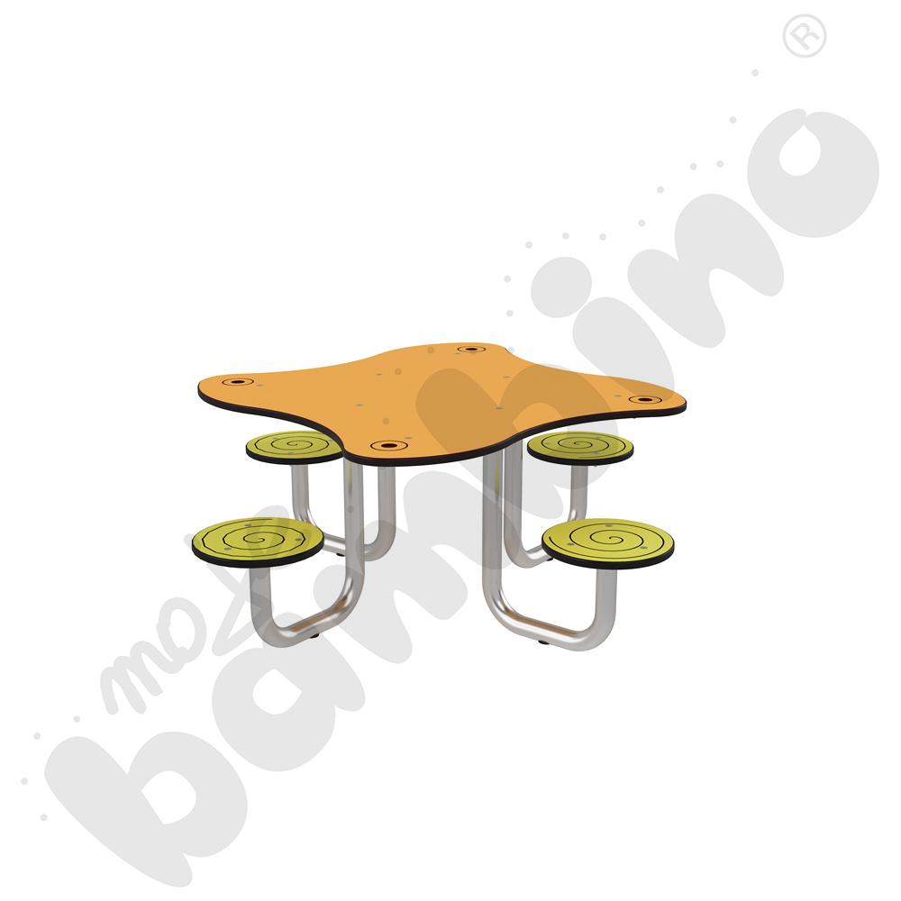 Milo - stolik z siedziskami