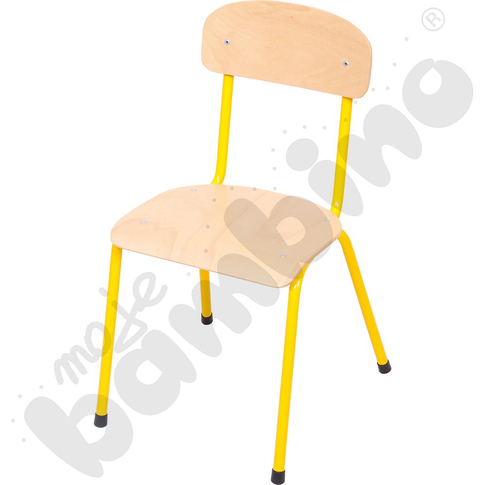 Krzesełko Bambino 3 żółte