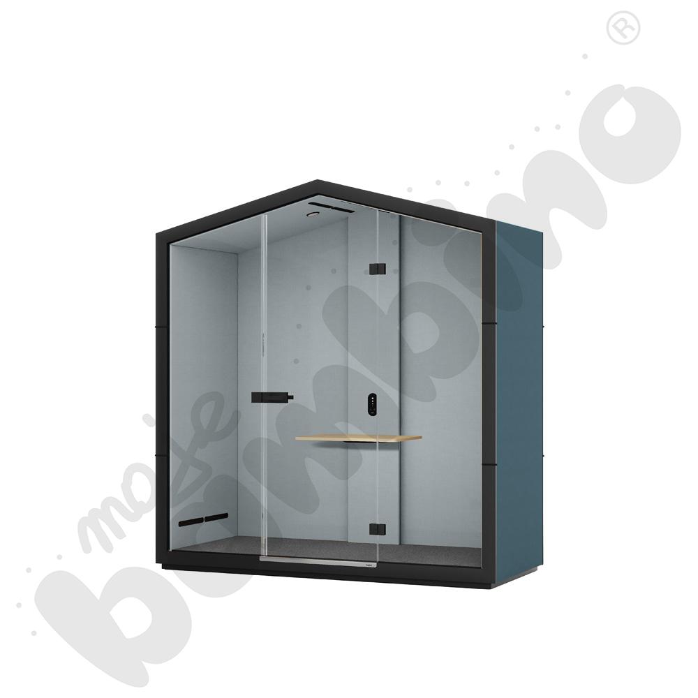 Budka akustyczna Silent Relax 2-osobowa - turkusowa