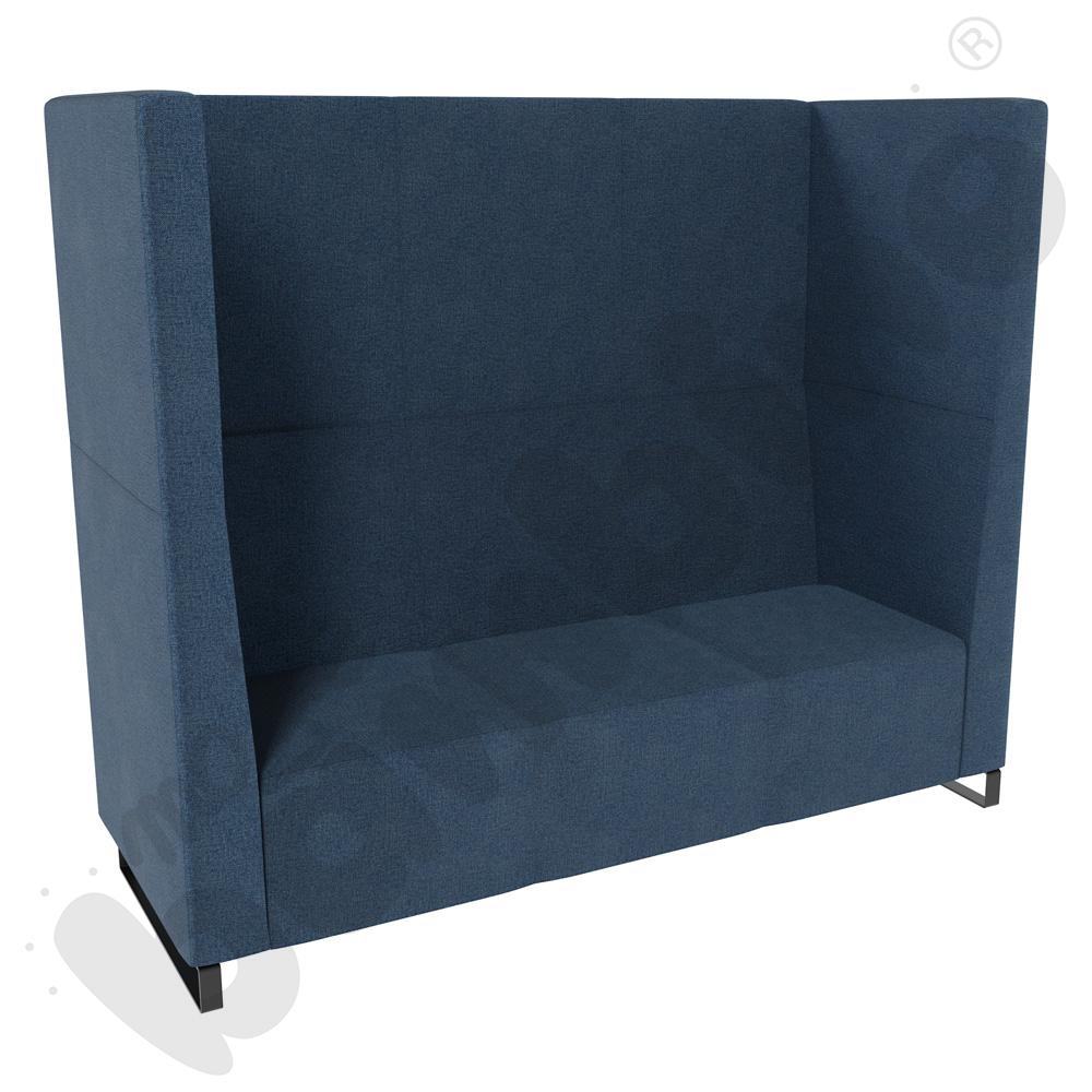 Sofa Universum 3-os. wys. 163 cm, 2 boki wysokie, tkanina KG06