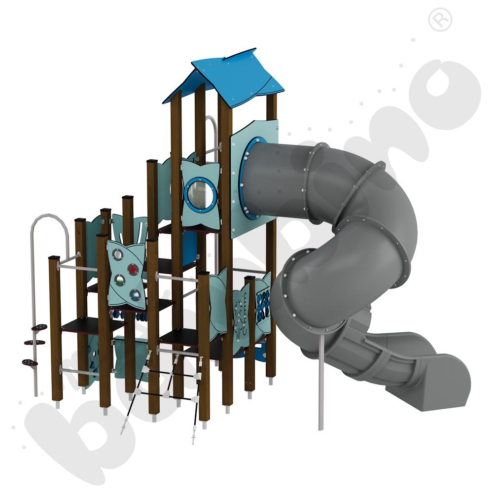 Zestaw Urbi 14, słupy drewniane B