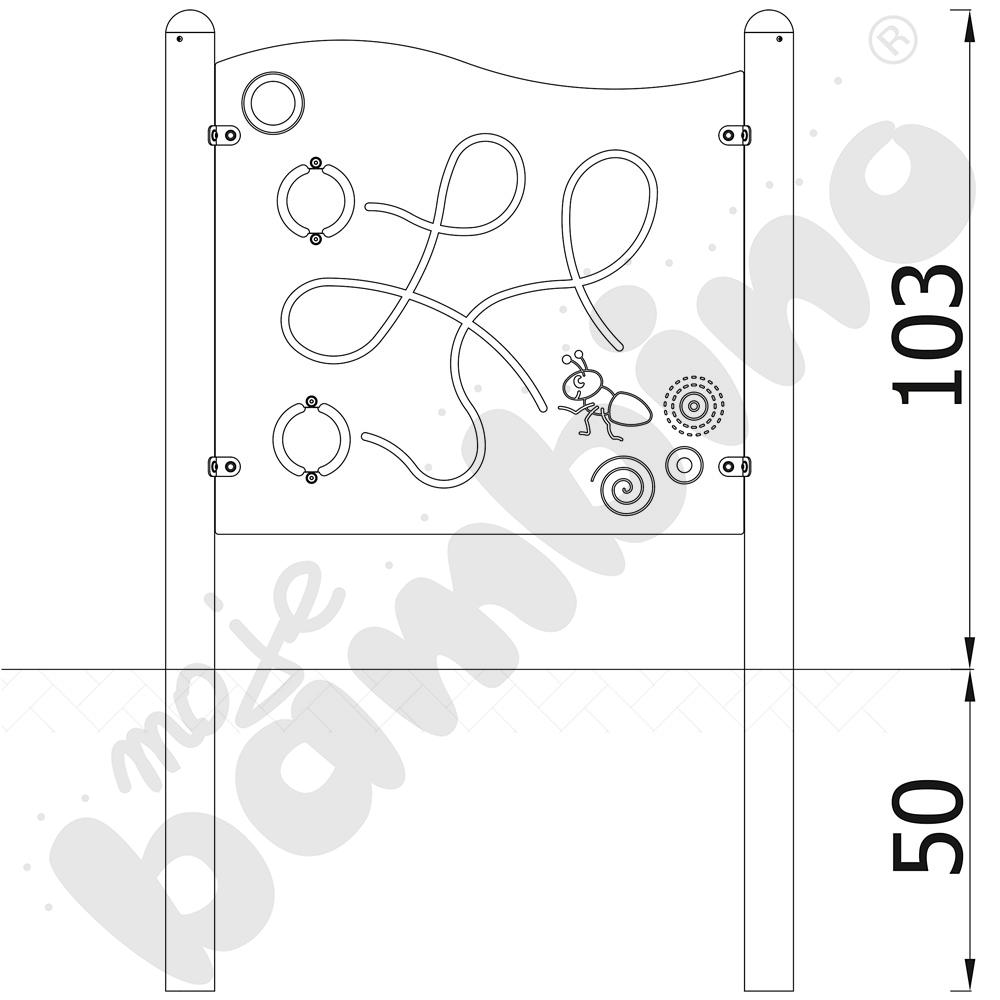 Milo - tablica Labirynt