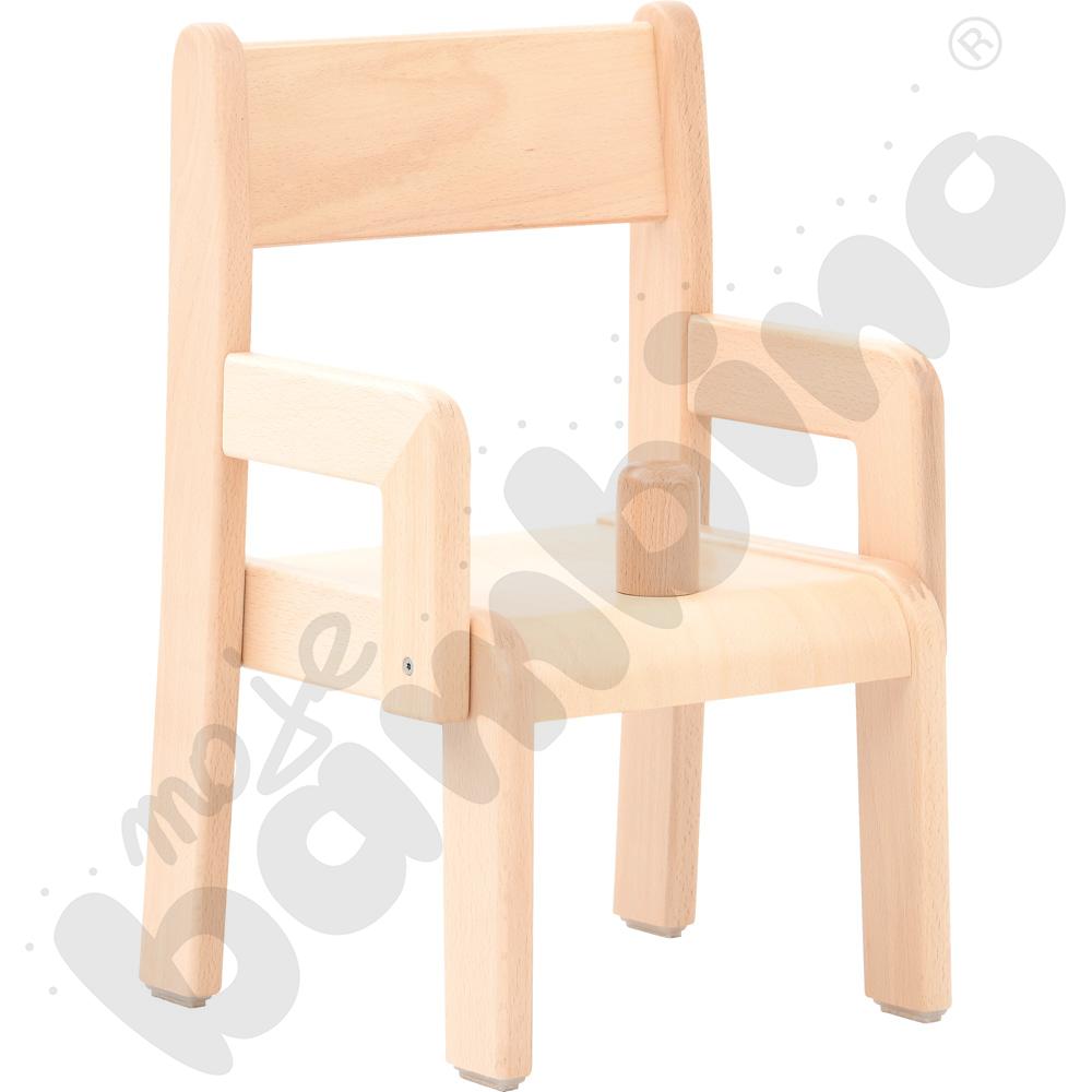 Krzesło Krzyś Deluxe z ogranicznikiem i stopką filcową