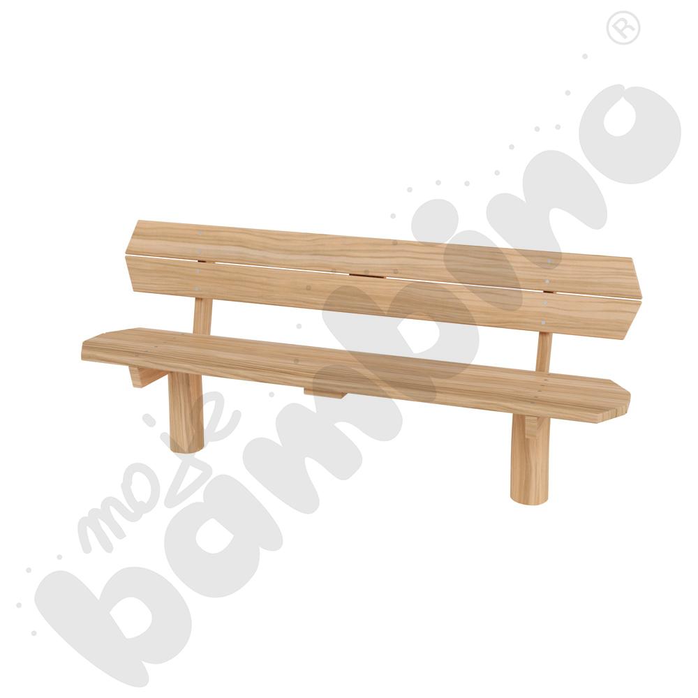 Ławka z oparciem Robinio