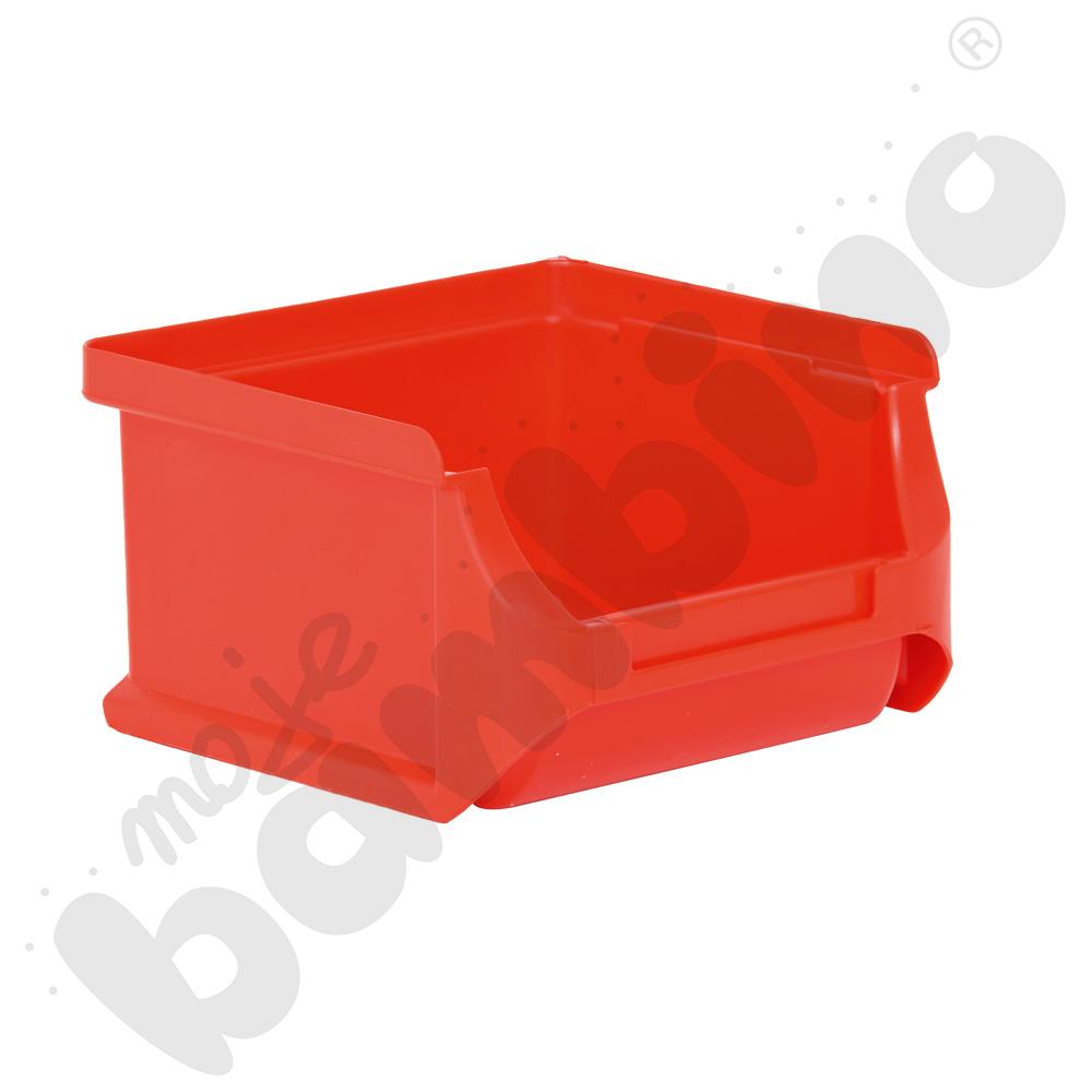 Pojemnik warsztatowy czerwony 10x10x6