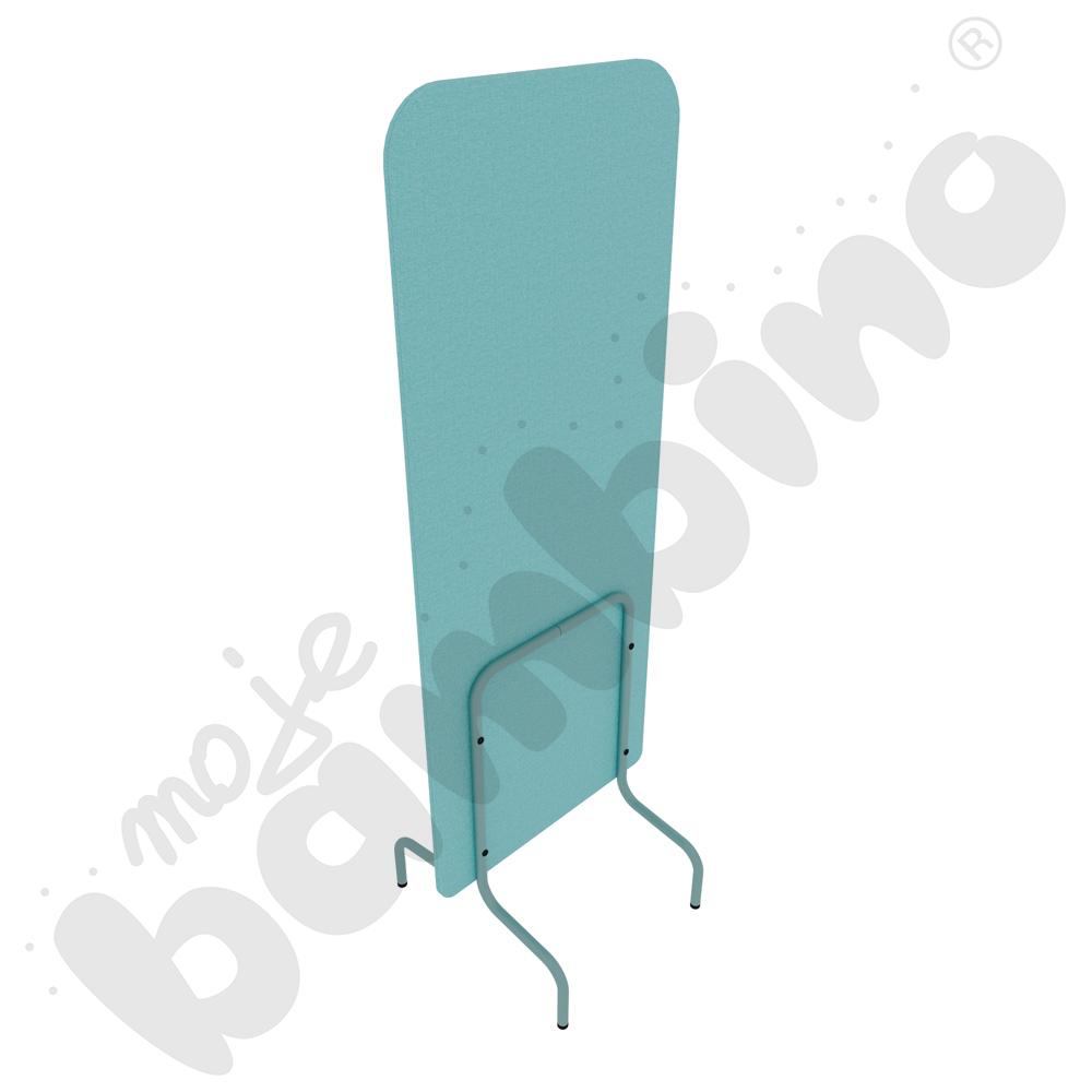 Parawan Versa 60x170 cm z filcowymi stopkami, stelaż turkusowy, tkanina RO20 Parawan Versa 60x170 cm z filcowymi stopkami, stelaż turkusowy, tkanina RO20