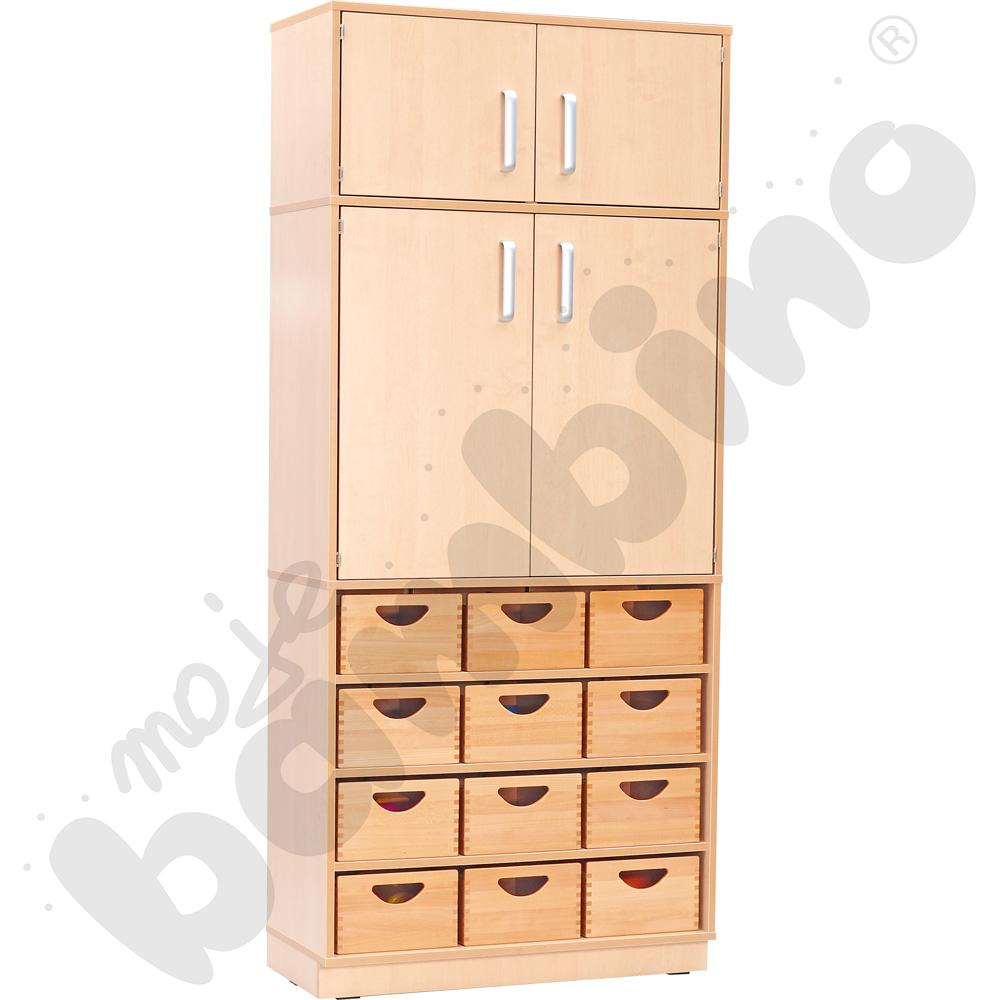 Nadstawka Flexi D, szer. 89 cm, brzoza Nadstawka Flexi D, szer. 89 cm, brzoza