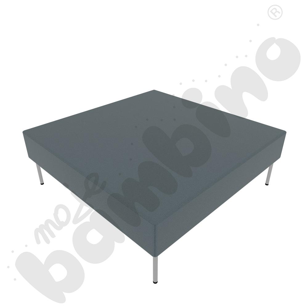 Pufa Versa 120x120 cm z plastikowymi stopkami, stelaż jasnoszary, tkanina BD13 Pufa Versa 120x120 cm z plastikowymi stopkami, stelaż jasnoszary, tkanina BD13