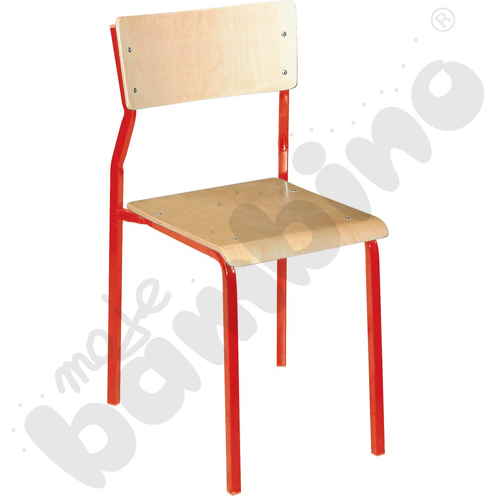 Krzesło B rozm. 4 czerwone
