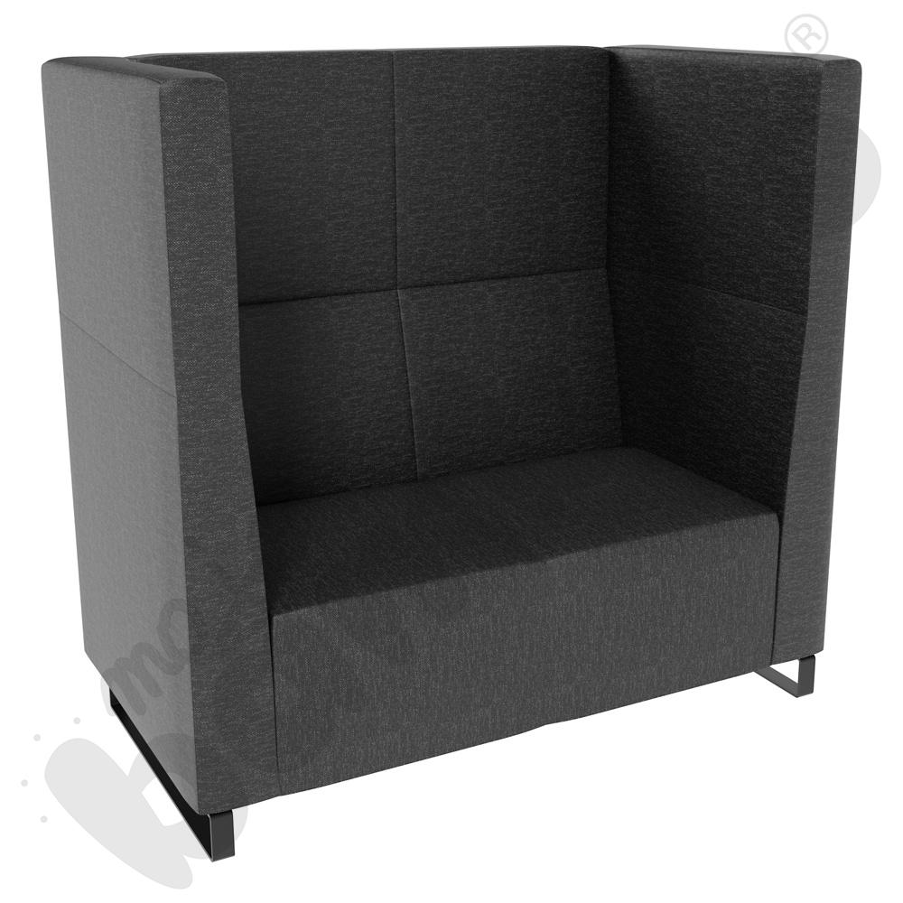 Sofa Universum 2-os. wys. 133 cm, 2 boki średnie, tkanina RO41