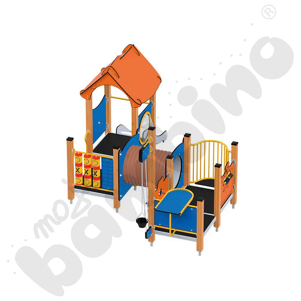 Quadro Baby - zestaw 12530, drewniane słupy