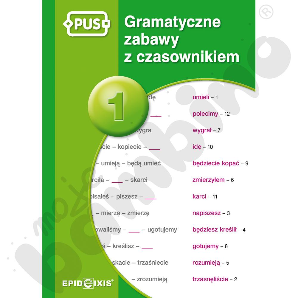 Gramatyczne zabawy z czasownikiem 1
