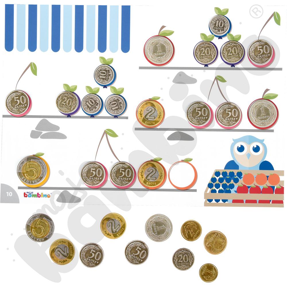 Karty pracy do zestawu magnetycznych pieniędzy Karty pracy do zestawu magnetycznych pieniędzy