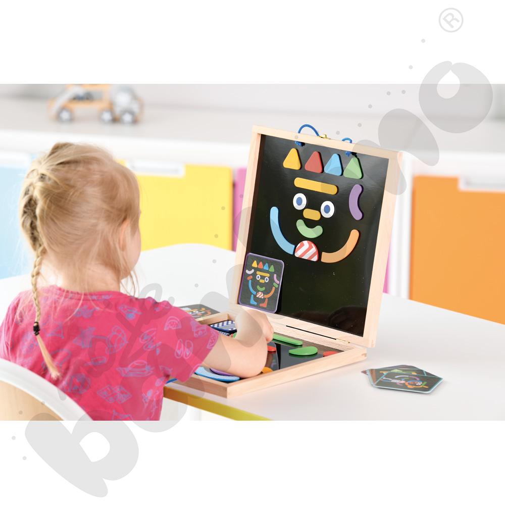 Magnetyczne formy z czarną planszą Magnetyczne formy z czarną planszą