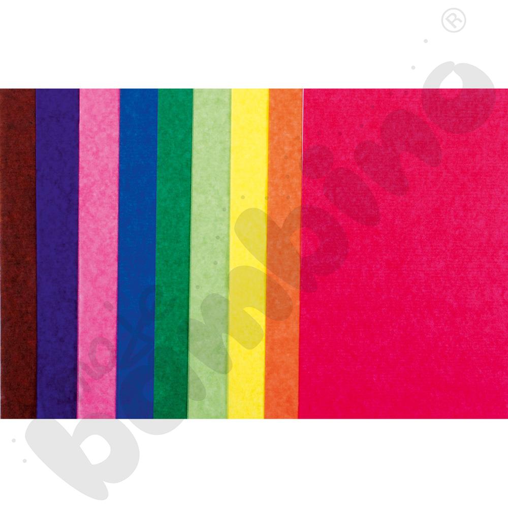 Kolorowy papier transparentny