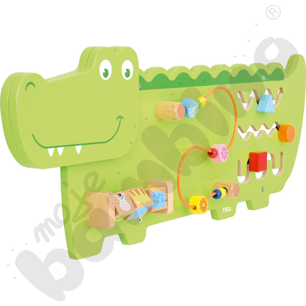 Tabliczka ścienna - krokodyl