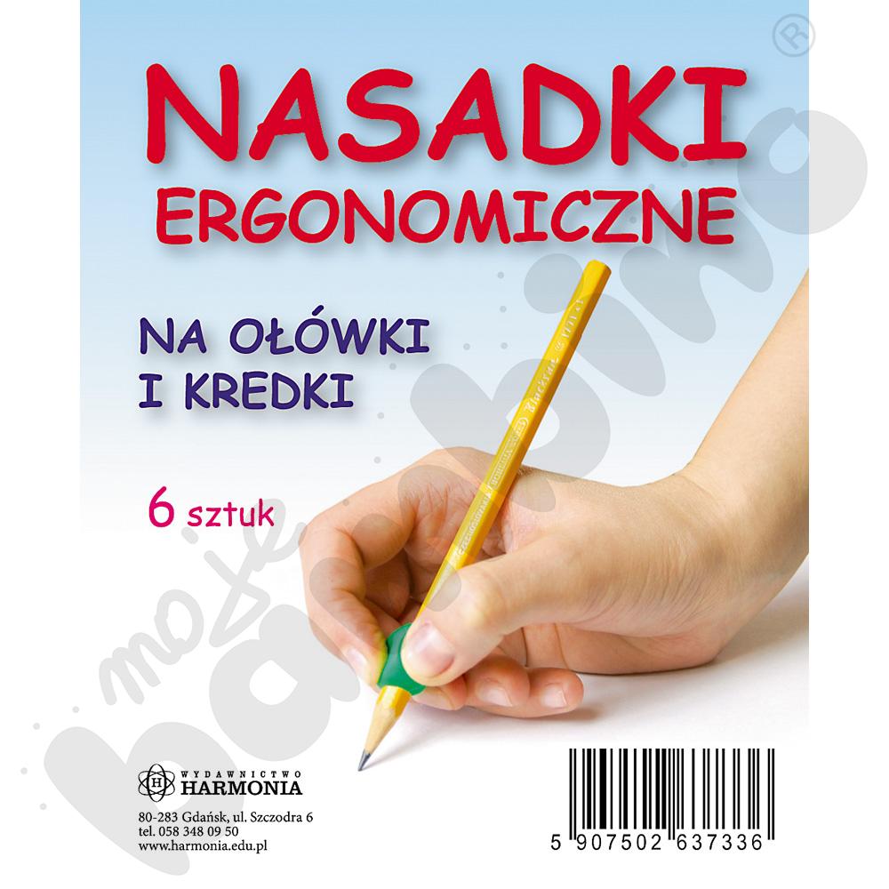 Nasadki ergonomiczne na ołówki i kredki