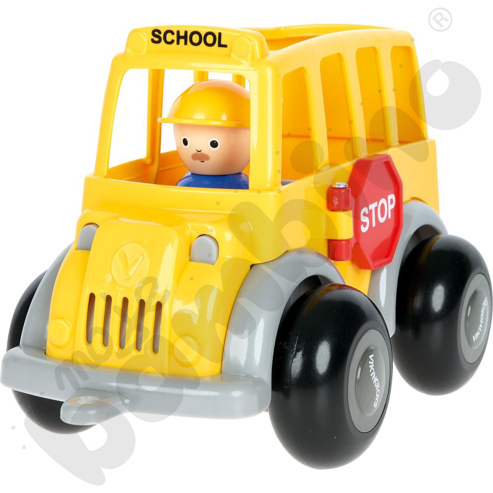 Autobus szkolny z figurkami