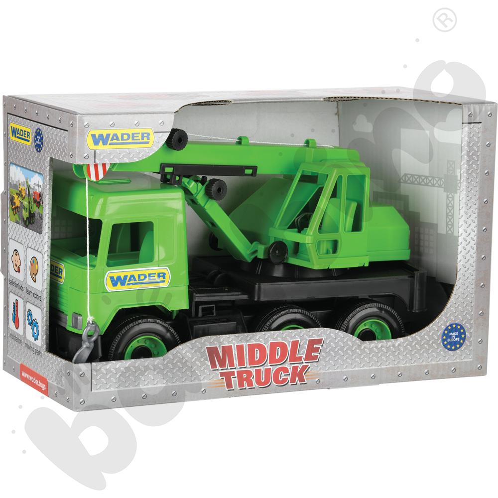 Middle Truck - dźwig Kacpra - zielony