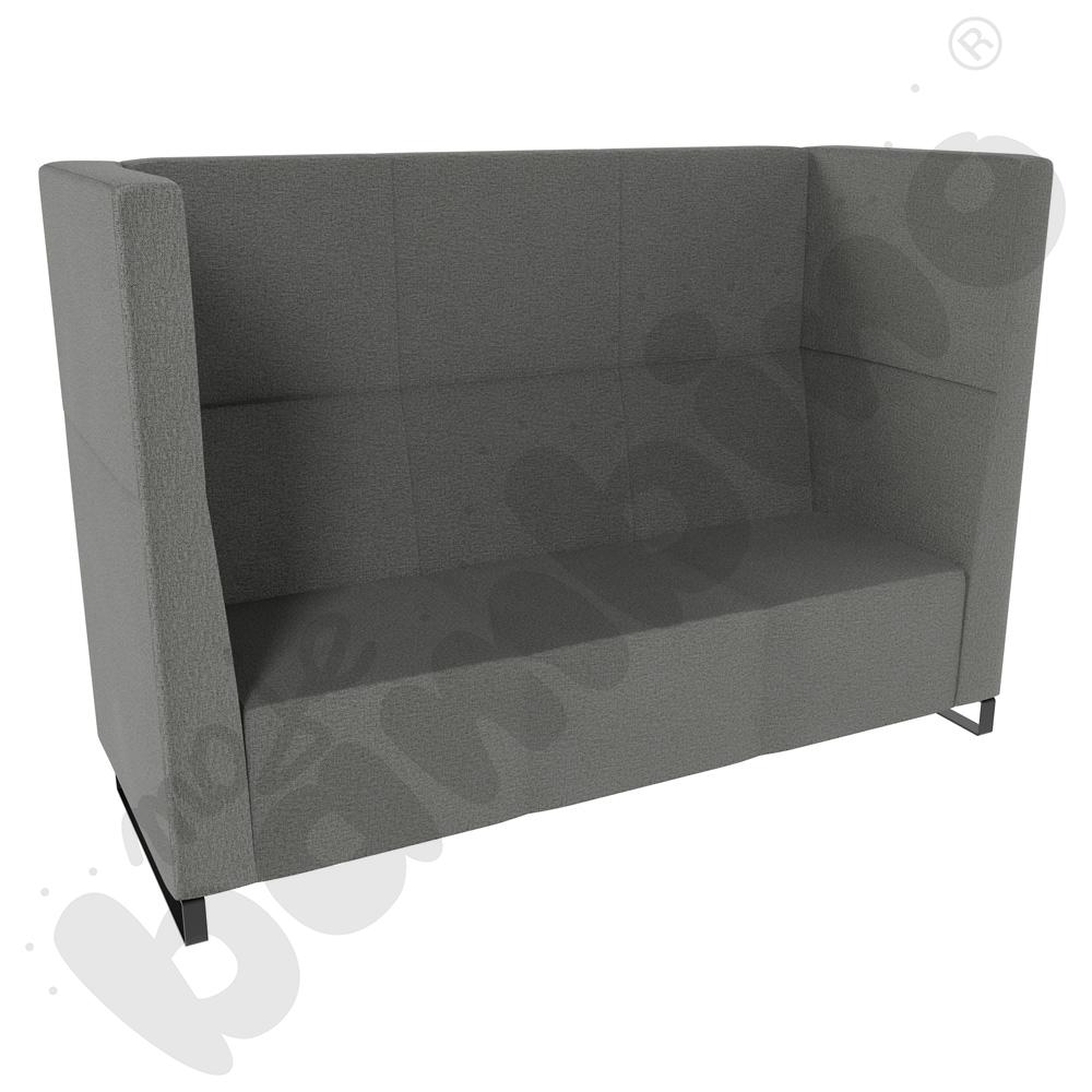Sofa Universum 3-os. wys. 133 cm, 2 boki średnie, tkanina KG22