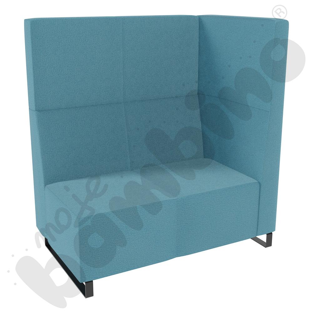 Sofa Universum 2-os. wys. 133 cm, bok średni prawy, tkanina KG07