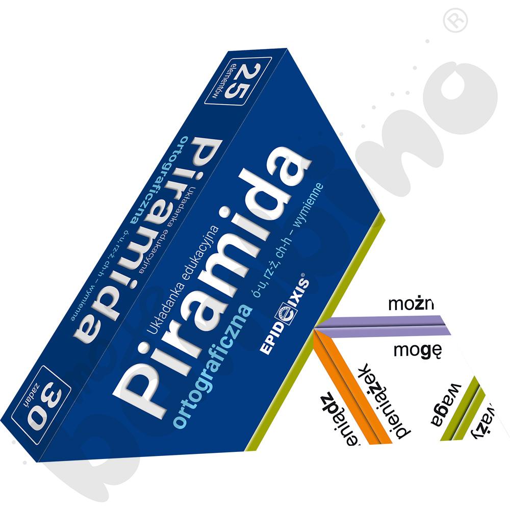 Piramida ortograficzna - ó-u, rz-ż, ch-h - wymienne