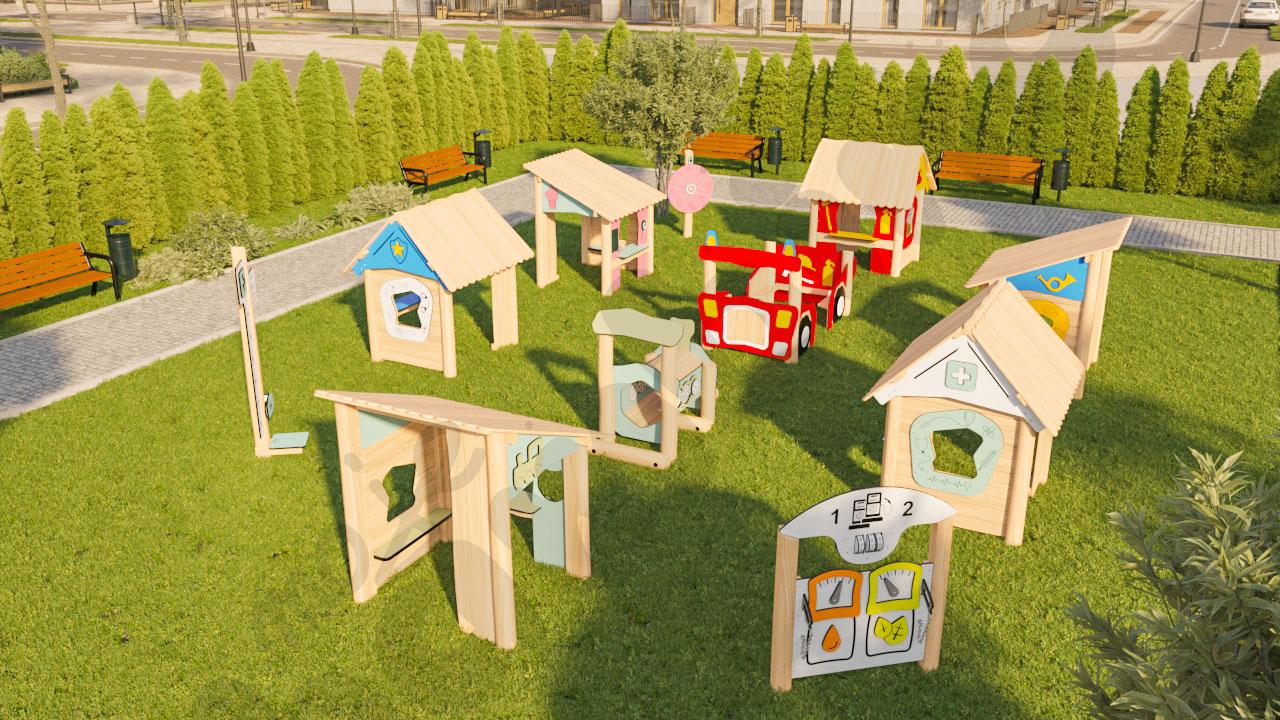 Aktywne Place Zabaw zestaw 4