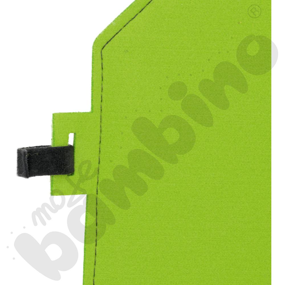 Panel filcowy - domek zielony