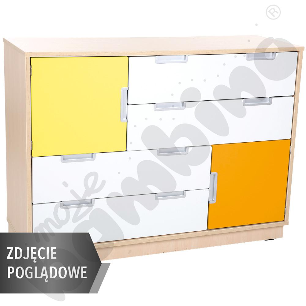 Quadro - zestaw 62, 90 st., biała skrzynia