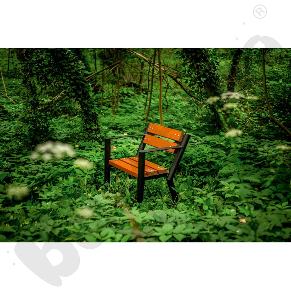 Krzesło Gladiator, mahoń