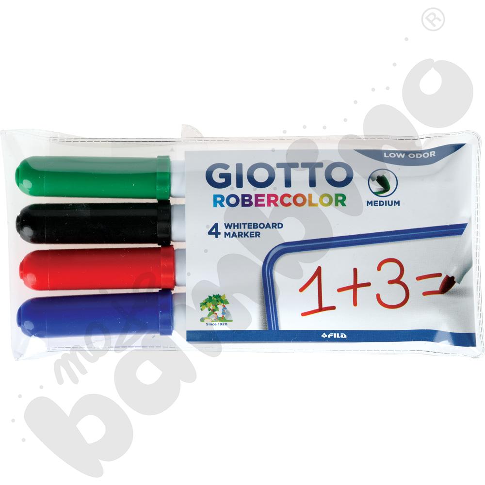 Markery Giotto suchościeralne medium, 4 kol