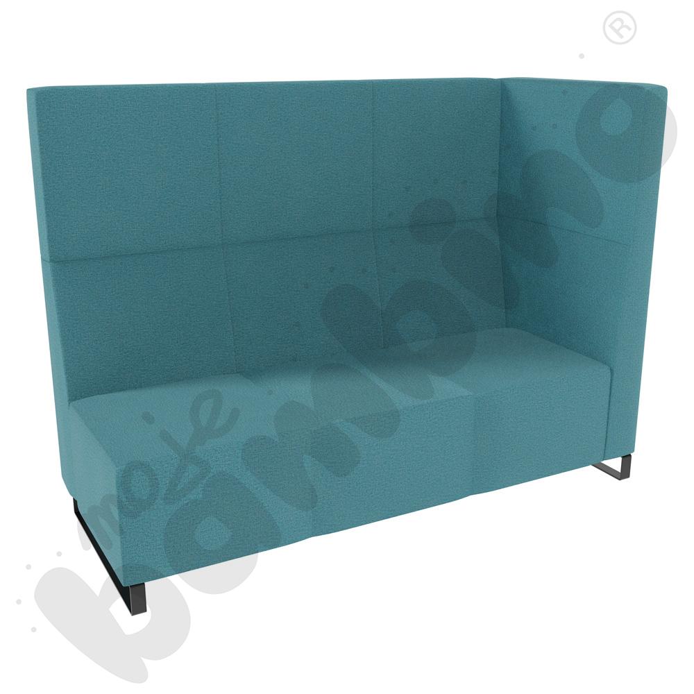Sofa Universum 3-os. wys. 133 cm, bok średni prawy, tkanina KG09