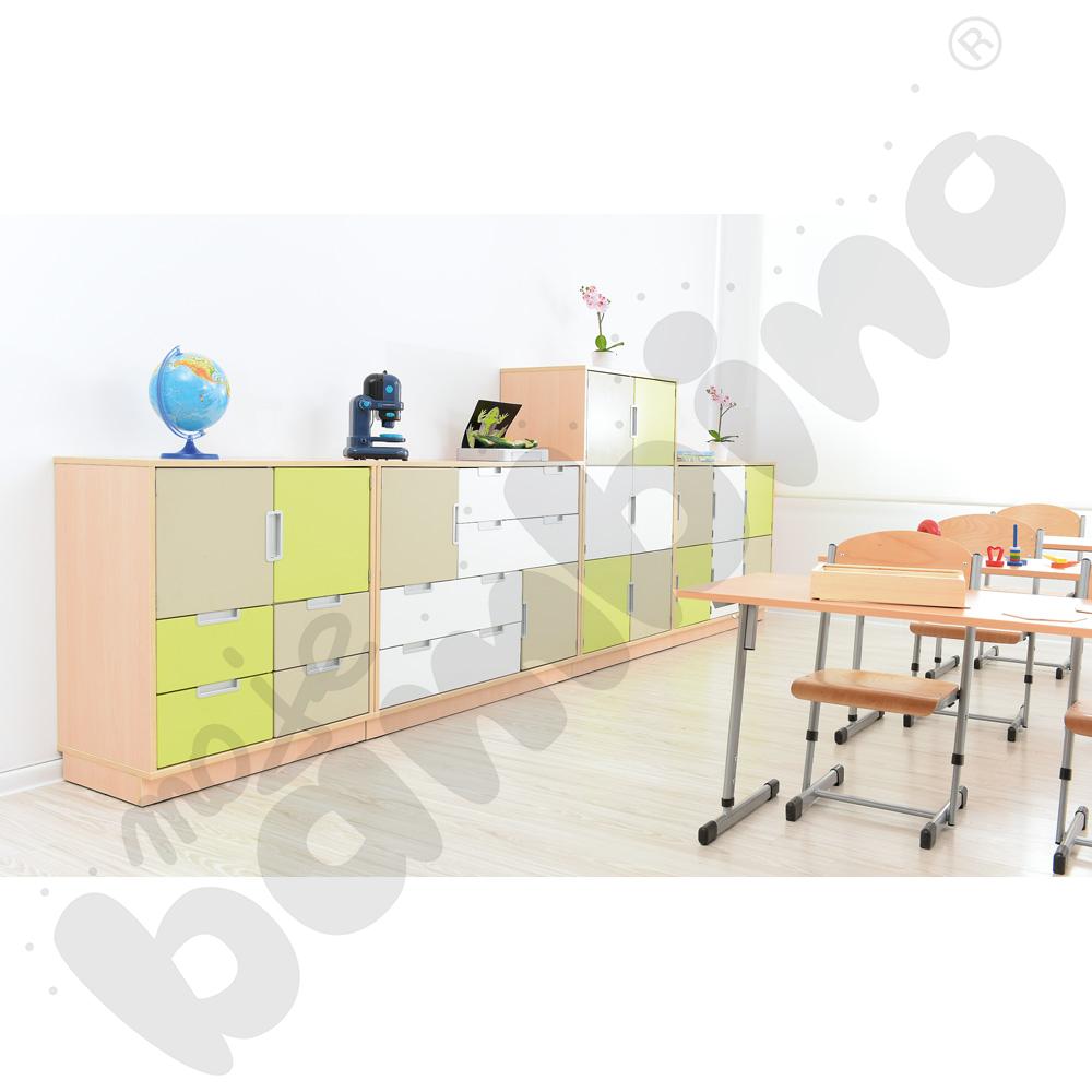 Krzesło T z regulowaną wysokością rozm. 5-6 aluminium