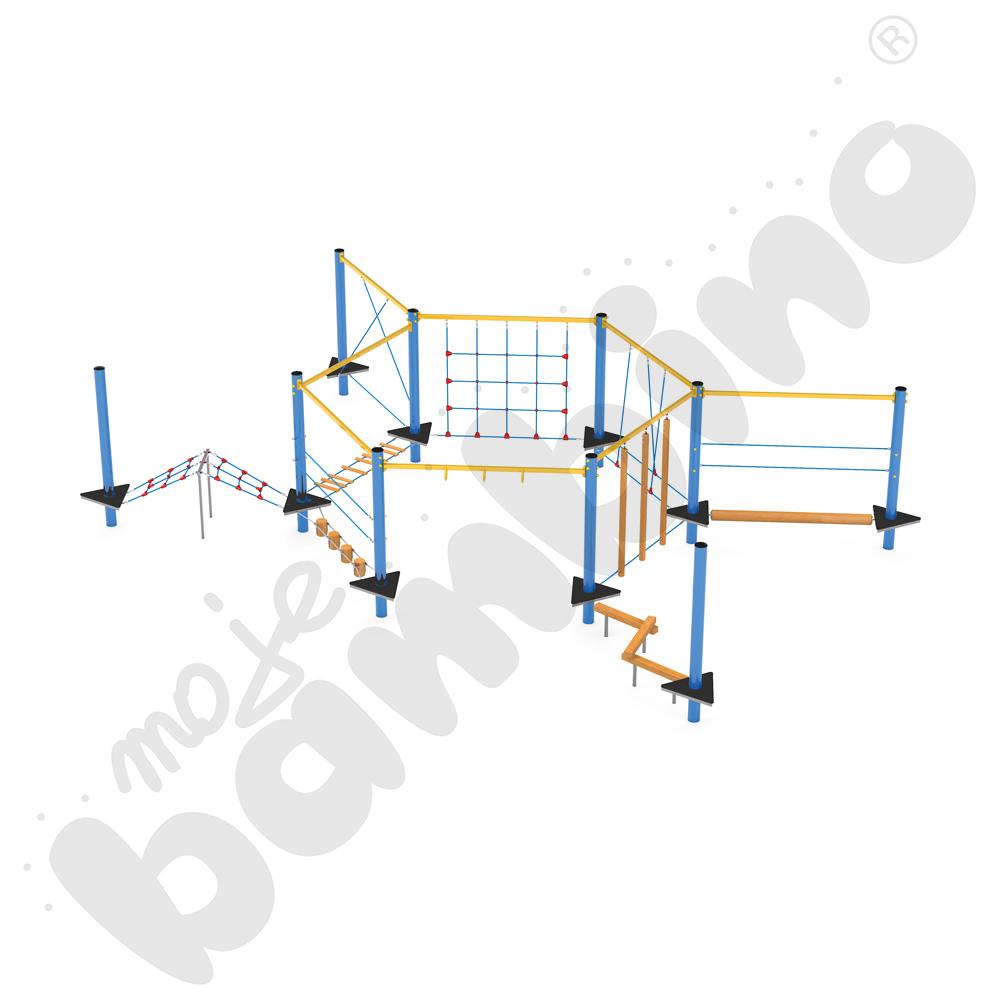 Zestaw Mini park linowy 7 Metal