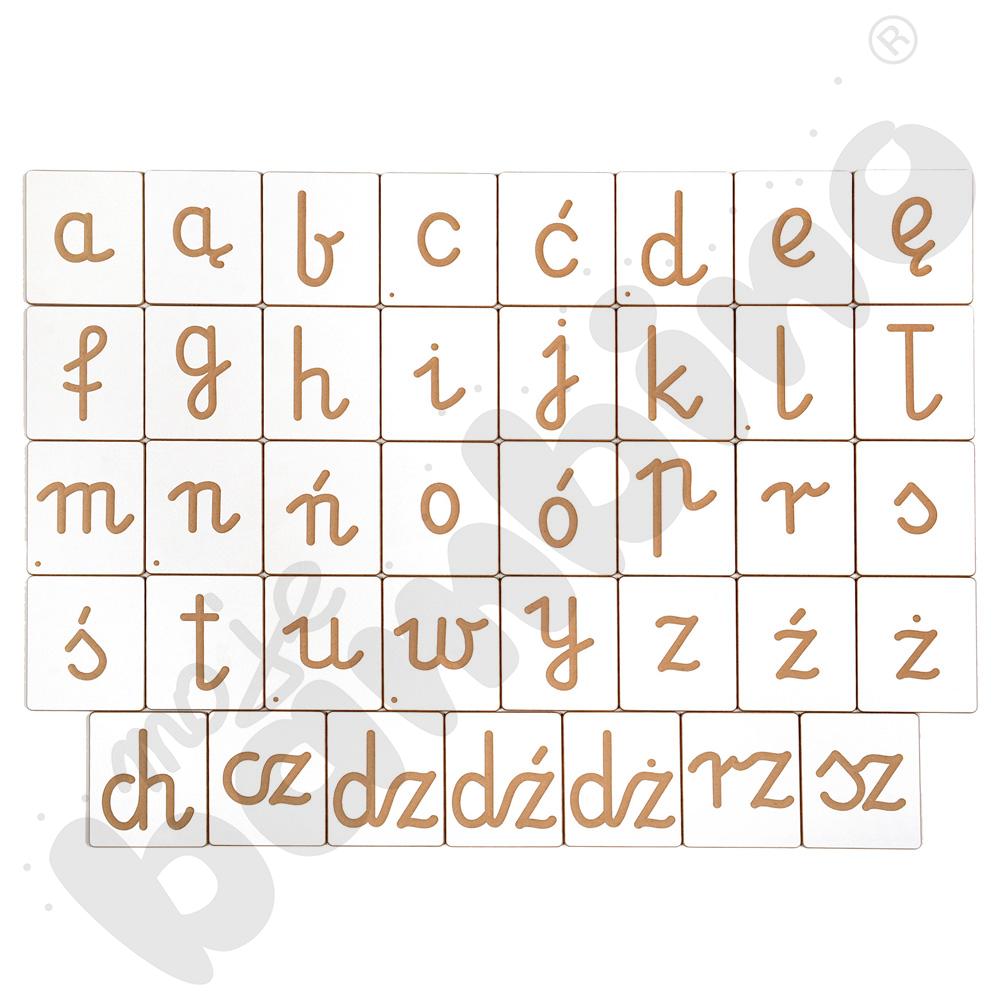 Alfabet polski - pisany i cyfry