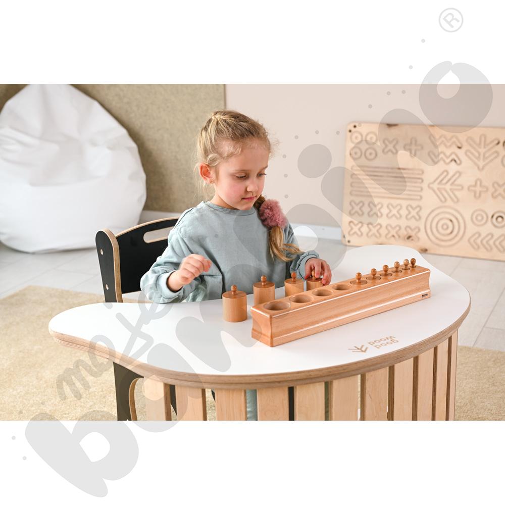 Cylinder Montessori do osadzania - blok 1