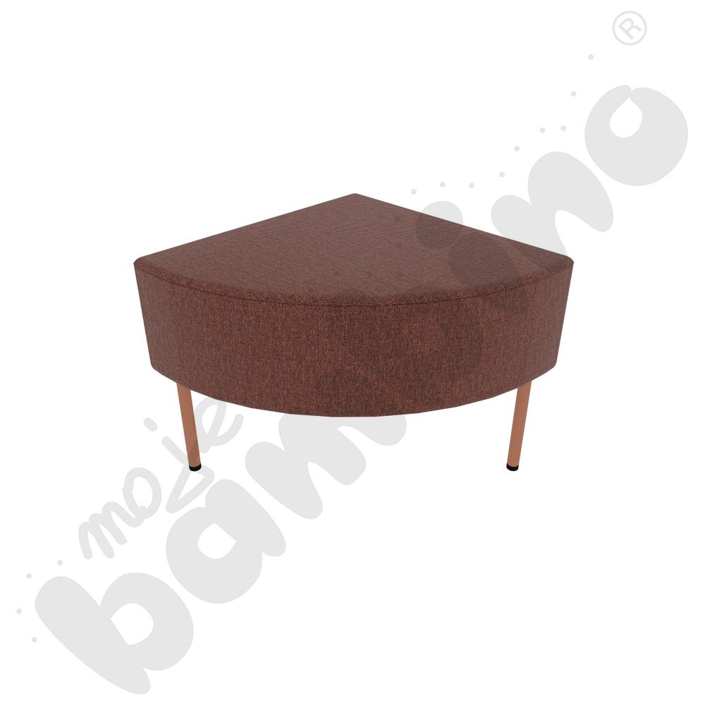 Narożnik Versa 50x50 cm z plastikowymi stopkami, stelaż łososiowy, tkanina RO06 Narożnik Versa 50x50 cm z plastikowymi stopkami, stelaż łososiowy, tkanina RO06