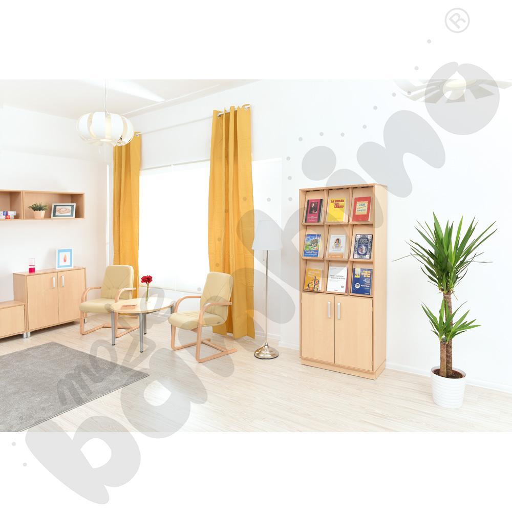 Biblioteczka Flexi ze schowkami Biblioteczka Flexi ze schowkami